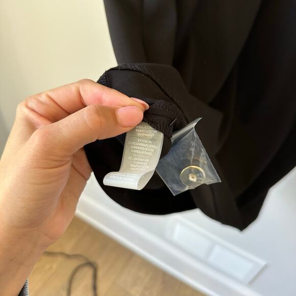 Karl Lagerfeld Paris Collared Shift Dress with Contrast Tulip Sleeve 16 - Picture 9 of 10